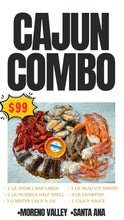 Load image into Gallery viewer, Cajun Combo Seafood Boil Kit - Shrimp, Snow Crab, Crawfish, Mussels &amp; Lobster Tails