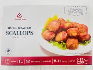 Bacon Wrapped Scallops - Luxurious Seafood