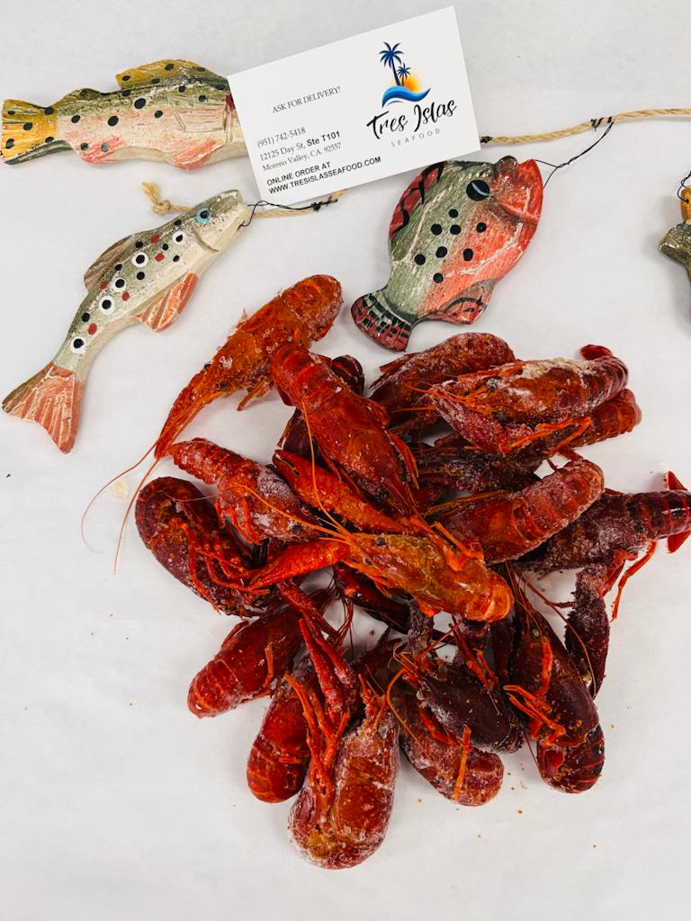 Wild Caught Crawfish Whole - Pre-Cooked (Per Pound)