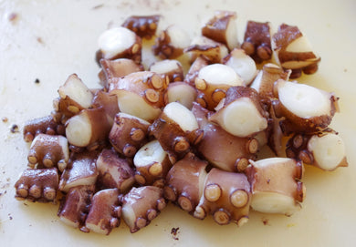 Pulpo Cocido Cortado Mexicano - Cooked Octopus Sliced Mexican