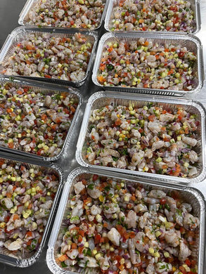 Ceviche de Camaron Sencillo / Shrimp Ceviche - 1 Lb Individual Serving