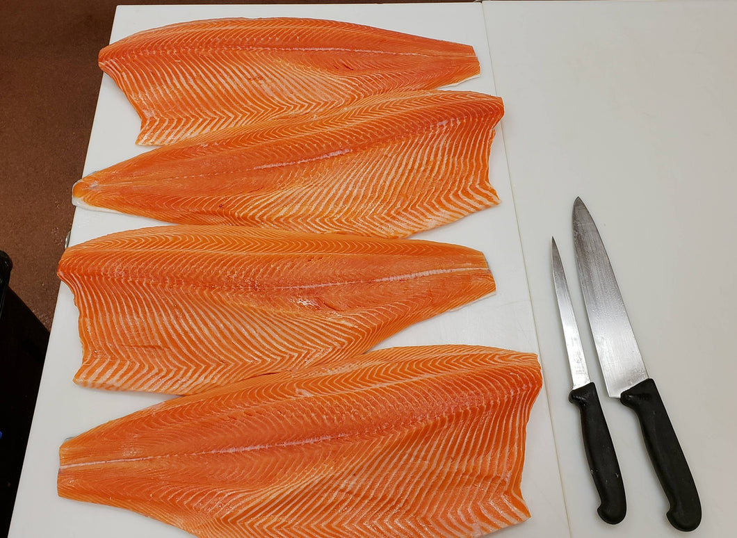King Salmon Fillet - North Atlantic Premium (Sushi Grade)
