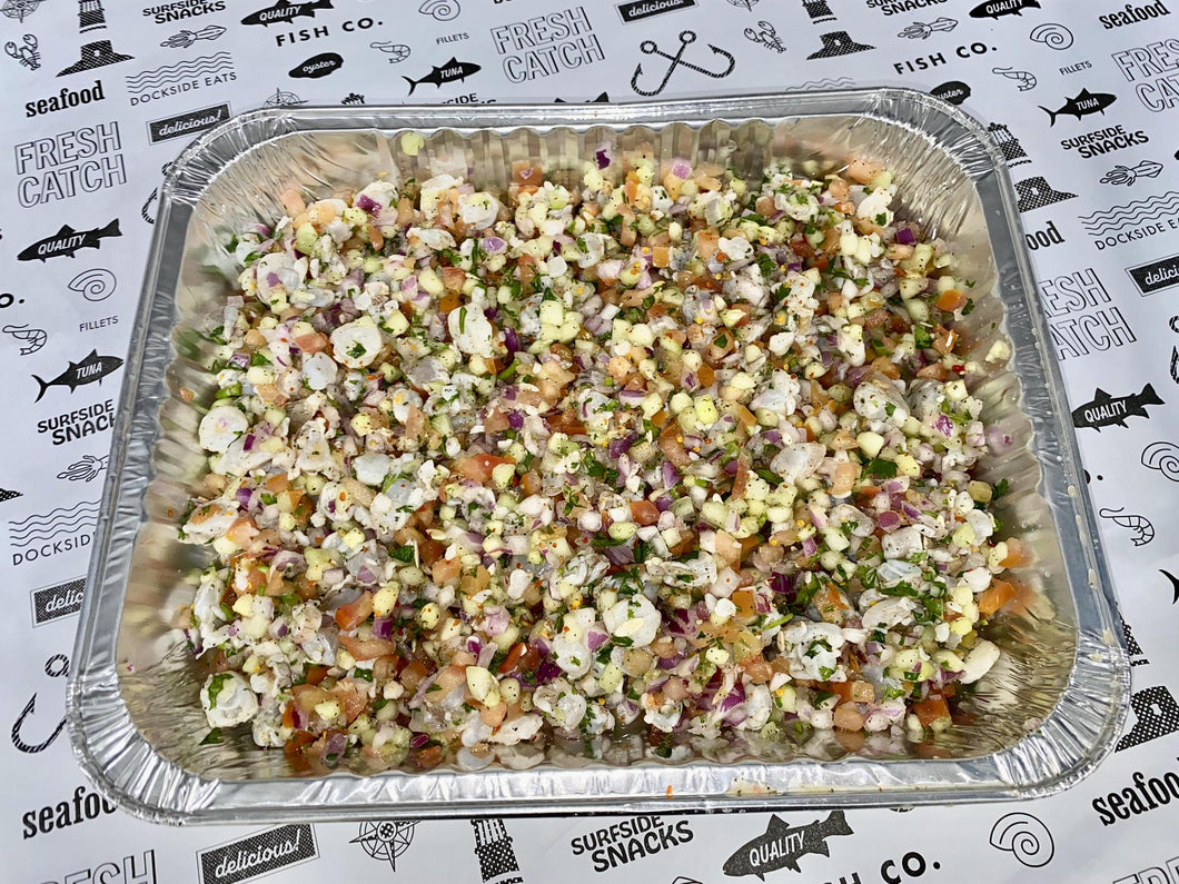 Ceviche de Camaron Grande  - Large Shrimp Ceviche| 4-6 Persons