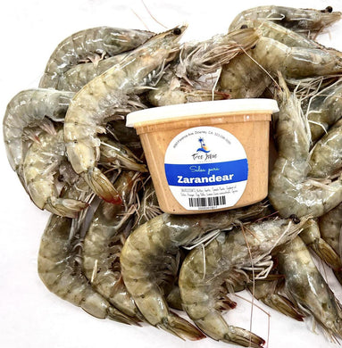 Combo Camarones Zarandeados