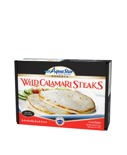 Wild Calamari Steak 5 Lbs