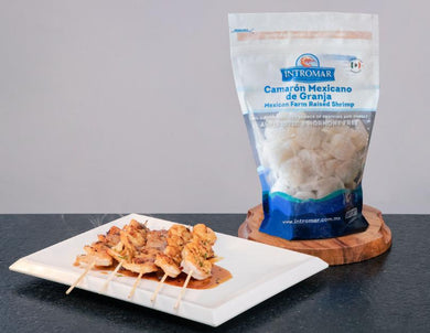 Premium Mexican Shrimp Skewers - Ready to Grill