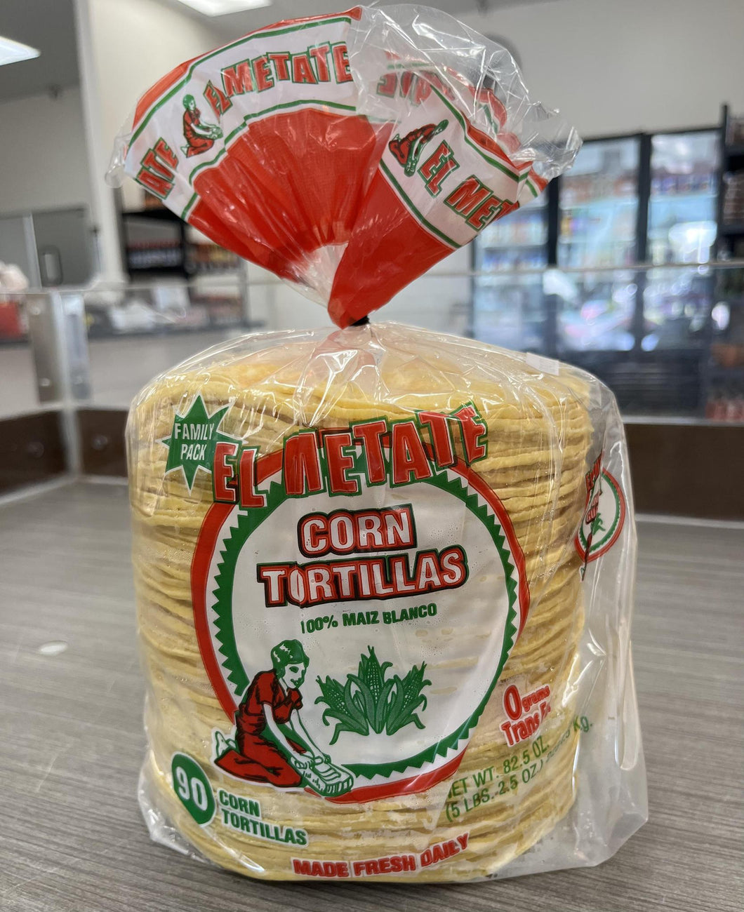 Tortilla de Maiz Metate 90 ct