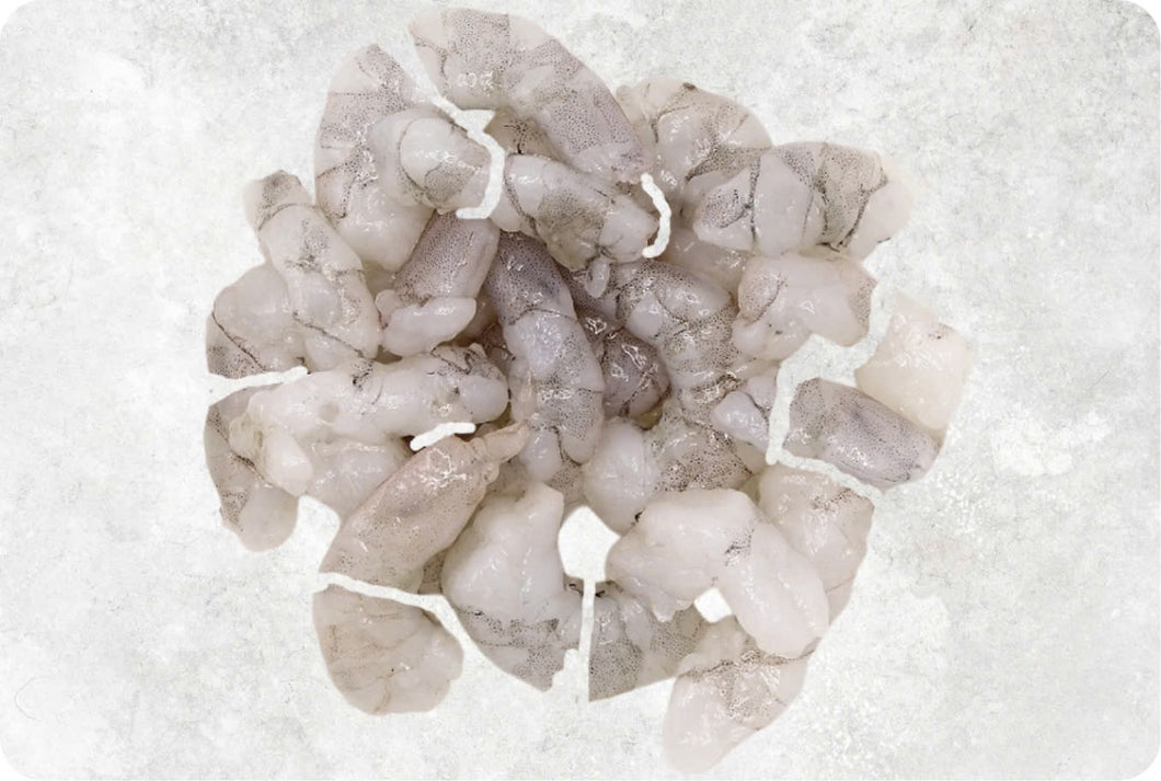 Broken Shrimp Peeled & Deveined - Premium Quality Ecuador (5 lb) - Camarón Quebrado