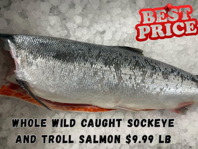 Wild Alaskan Salmon - Fresh Coho & Sockeye