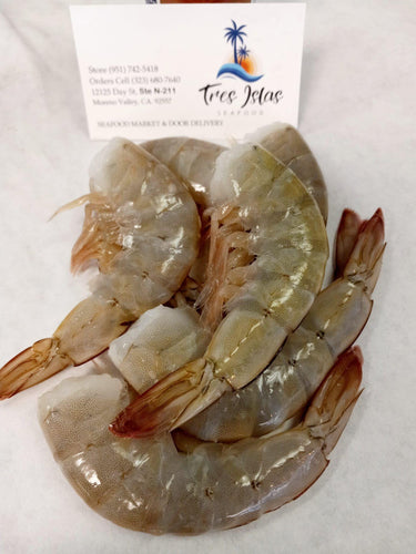 41/50 Mexican Shrimp Headless per Pound - Camaron Mexicano Mediano Por Libra