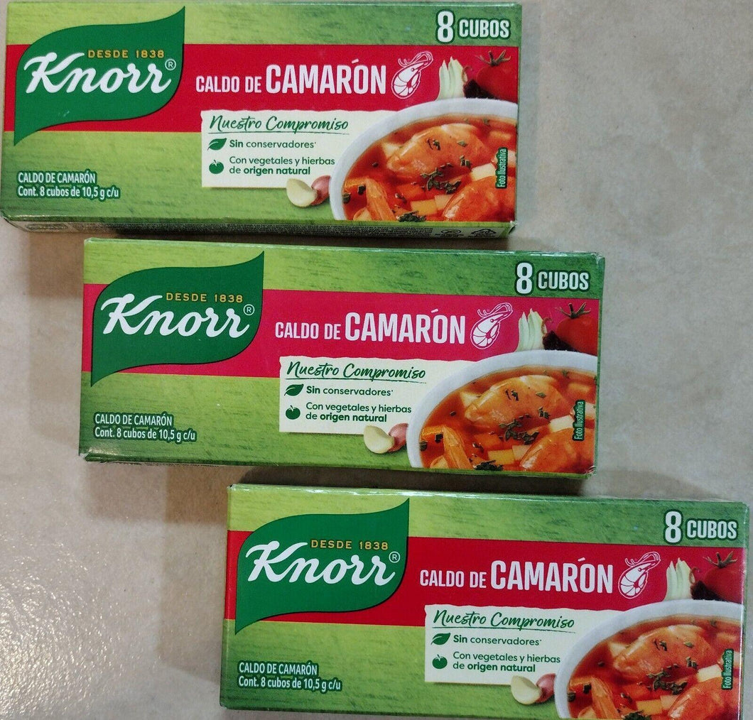Knorr Caldo de Camaron 8pack