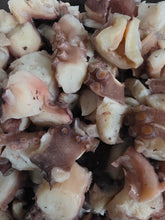Load image into Gallery viewer, Chopped Cooked Octopus for Ceviche - Pulpo Cortado Listo para Ceviche, 14 oz Bag
