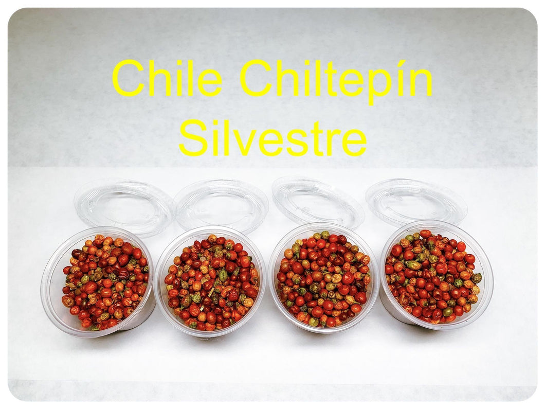 Chiltepin Chile Raw - Chile Chiltepin Entero
