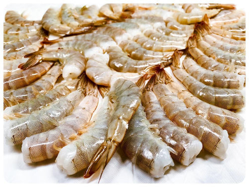 26/30 Mexican Shrimp Headless 4 Pounds Bag - Camaron Mexicano Extra Large 4 Libras