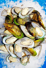 Load image into Gallery viewer, Mussels Green Half Shell 2 LB Frozen
