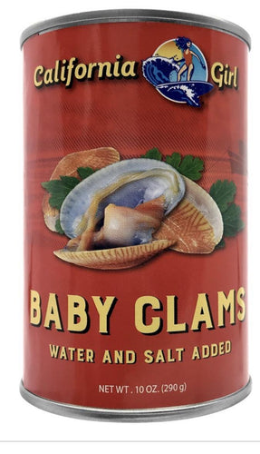 Clam Baby California - Carne de Almeja En Lata