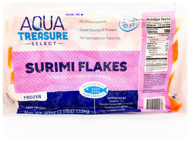 Imitation Crab Flake 2.5 LB - Premium Quality